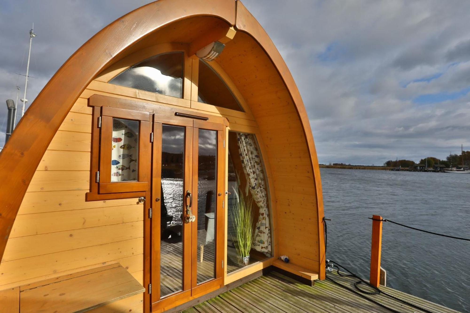Hausboot Dotterbart Hotel Gager Exterior photo